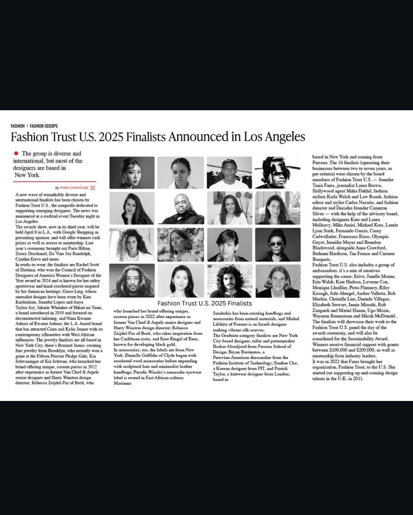 Fashion Trust US 2025 Finalist 2
